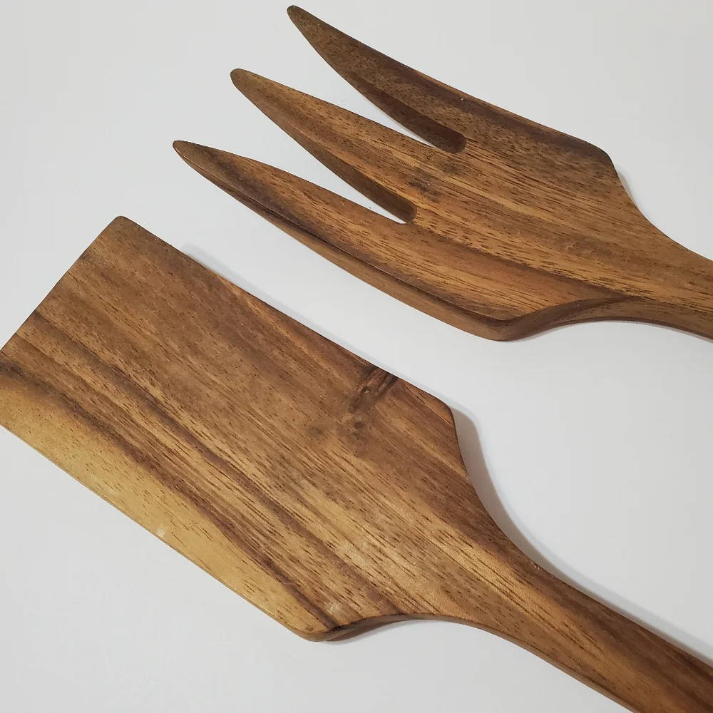 Gourmet Large Wood Serving Utensils